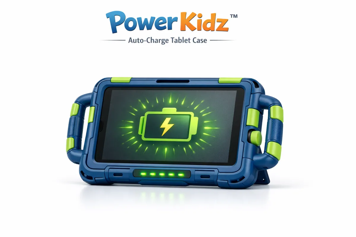 PowerKidz- Auto Charging Case