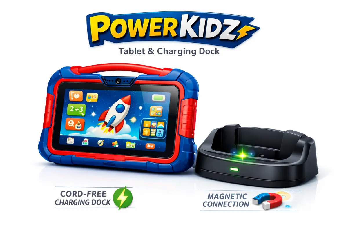 PowerKidz- Auto Charging Case
