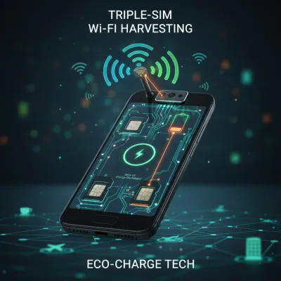 Mobile with triple sim and wi-fi charger