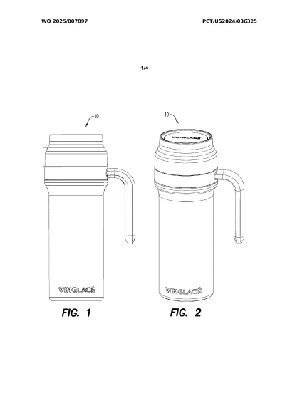 DRINKING VESSEL WITH INTERCHANGEABLE HANDLES