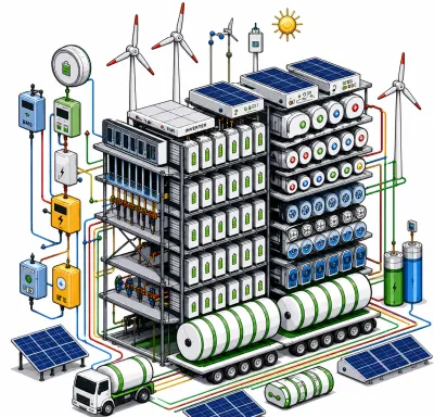 A Mobile electrical hybrid Power Source System