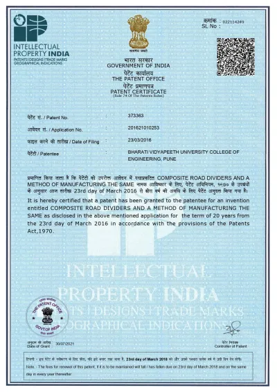 Composite Impact-Absorbing Road Divider